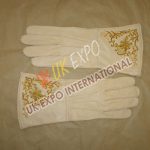 Vintage Italian Embroidered Gentle Gloves.