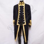 Gernal vic Admiral Nelson Dark Blue with Gold Braid coat