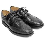 Black Ghillie Brogue Shoes