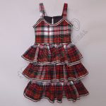 Girls MacDonald Tartan Sleeveless Skirt Dress