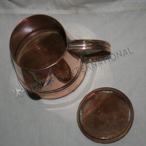 Small size coffee or tea pot made in Copper