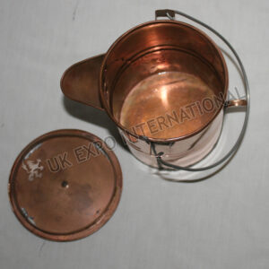 med Coffee Boiler Pot made in Copper