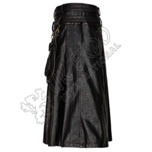 layers and Texture Dress Richer Utility Kilts 4 straps and buckles