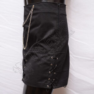 Black PC or Cotton Lace Skirt