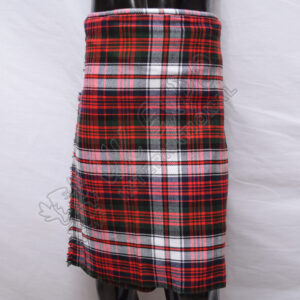 Red , Black and White Tartan Kilts