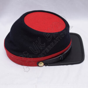 CS Captains Embroidered Kepi Red and Navy Blue