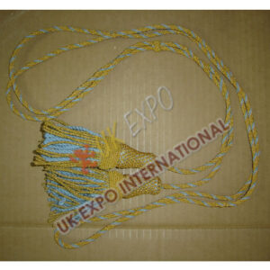 SQUADRON AIR TRAINING CORPS 1475 Large Flag Hand Embroidery with Gold Frings