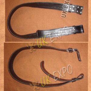 ReaL Leather waist Belt 1.5 inches wide with Button