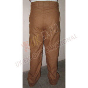 Airborne 1937 pattern WWII trousers Khaki color