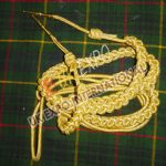 Army Dress Gold Nylon Aiguillette
