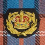 Gold Bullion Cap Badge