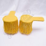 Gold Bullion Shoulder Epaulettes with Fringe Marching Band Epaulette