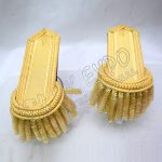 Gold Bullion Shoulder with Braid