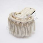 Silver Bullion Shoulders/Epaulette