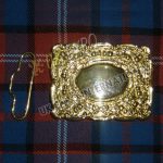 Gold Dress Scottish Buckle