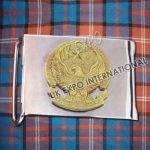 Gold Metal Badge with SS Buckle