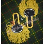Marching Band Gold Moon Shoulder Epaulettes