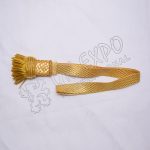 Golden Braid Sword Knots With Golden Fringes