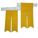 Golden Color Kilt Flashes