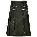 Military Green Roman Soldier Utility Kilt