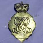 British Belgic Shako Plate 1812-1815 Brass Die Strucked