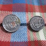 GR pweter Button 18mm and 22mm