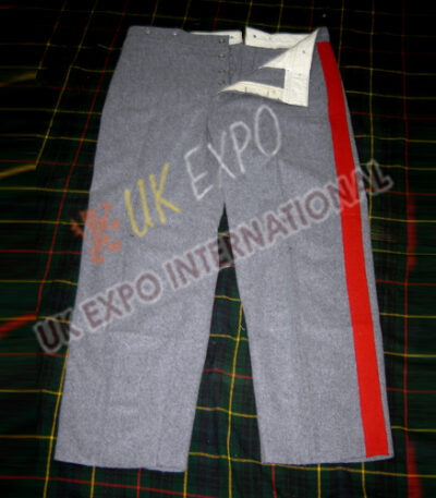Civil War Artillery Grey Red Stripe Trouser