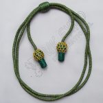 Green and Golden hat Cord