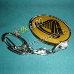 Harp Double Side Printed Key Chain