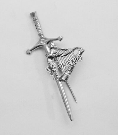 Harp Kilt Pin Fine Quality