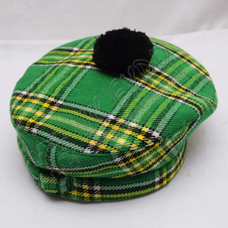 Irish Heritage Bonnet National Tartan Military Hat