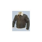 WW2 Bomber Aviator Brown Leather Jacket