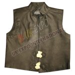 Jacobite Leather Waistcoat With Premium Quality