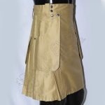 Heavy Duty Khaki Utility Kilt