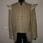 Khaki Doublet Silver Braid With Thistle Buttons
