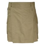 Khaki Tan Utility Kilt