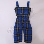 Royal Ramsay Blue Tartan Kids Romper