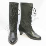Ladies Mid Calf Lace Up Civil War Boots