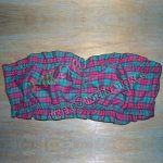 Raq Apparel Tartan Bra