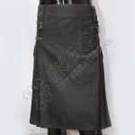 Laser Black Utility Kilt