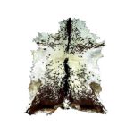 White and Brown Goat Leather Skins