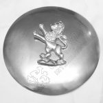 Lion Badge With Plain Brooch
