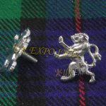 Lion Chrome Metal Badge