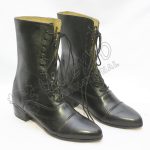Long shoes Black Color With laces