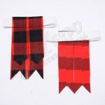MacGregor Rob Roy Tartan Kilt Hose Flashes