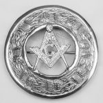 Masonic Moulded Brooch