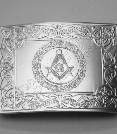 Masonic Buckle With Celtic Chain