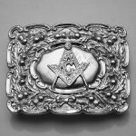 Masonic Dress Belt Buckle
