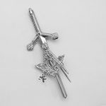 Molded Masonic Kilt Pin