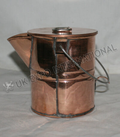 19th Century Copper Battalion Coffee Pot